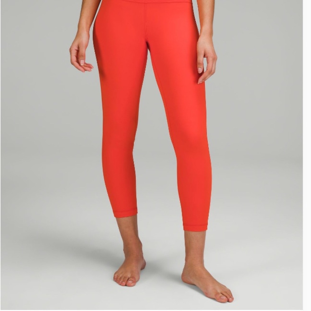 Orange Lululemon Align 64 cm size 8